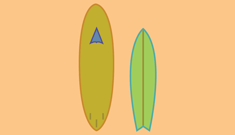 Surfboard restoration work