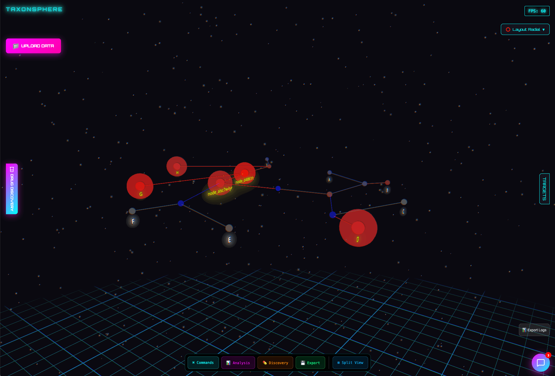 TaxonSphere 3D Phylogenetic Visualization