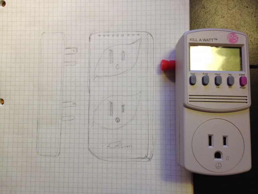 Modified Kill-a-Watt device