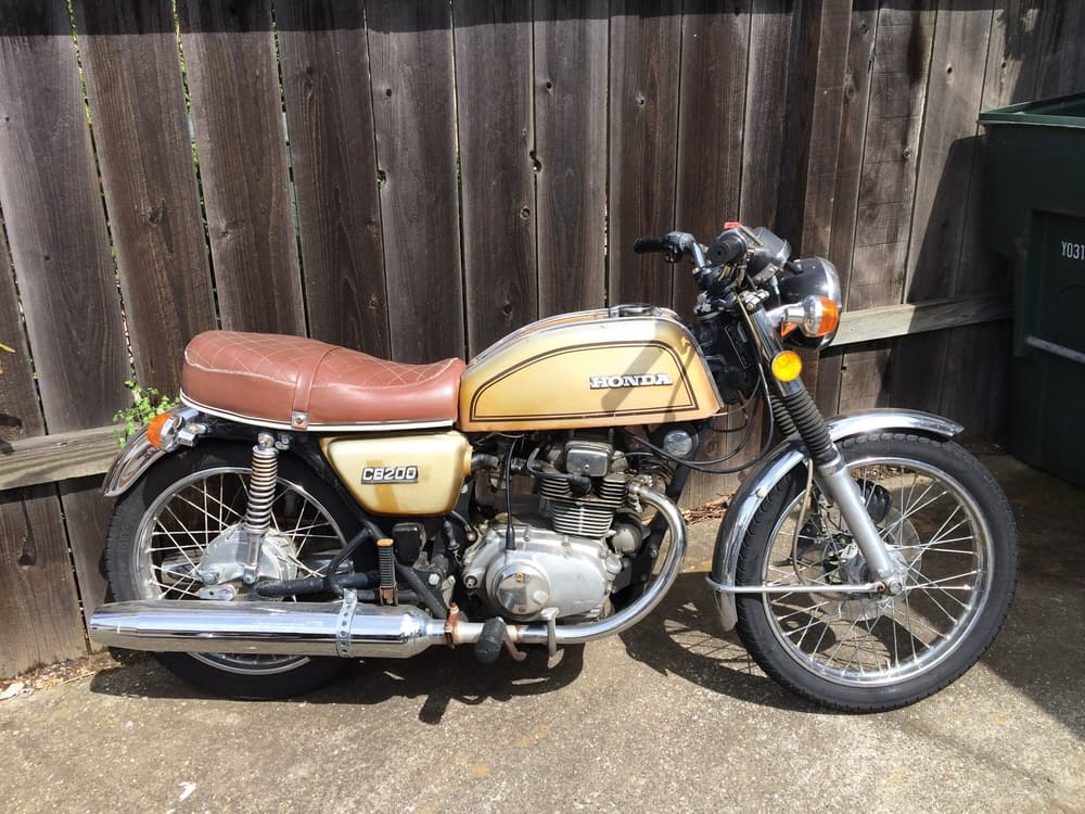 Honda 200T restoration