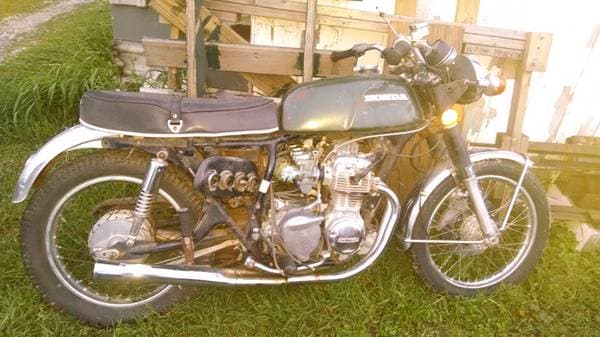 Original Black Honda CB350F